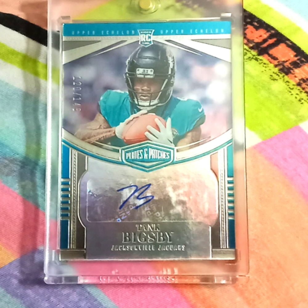 Tank Bigsby 23' Panini Auto Card /149